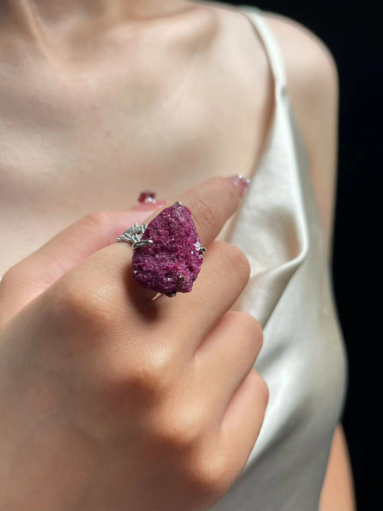 Raw Ruby Ring