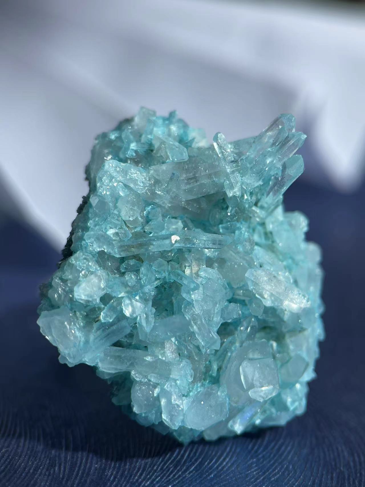 Blue Sima (Blue Hemimorphite)