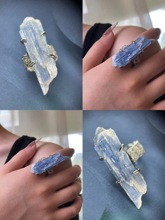 Blue Kyanite Ring