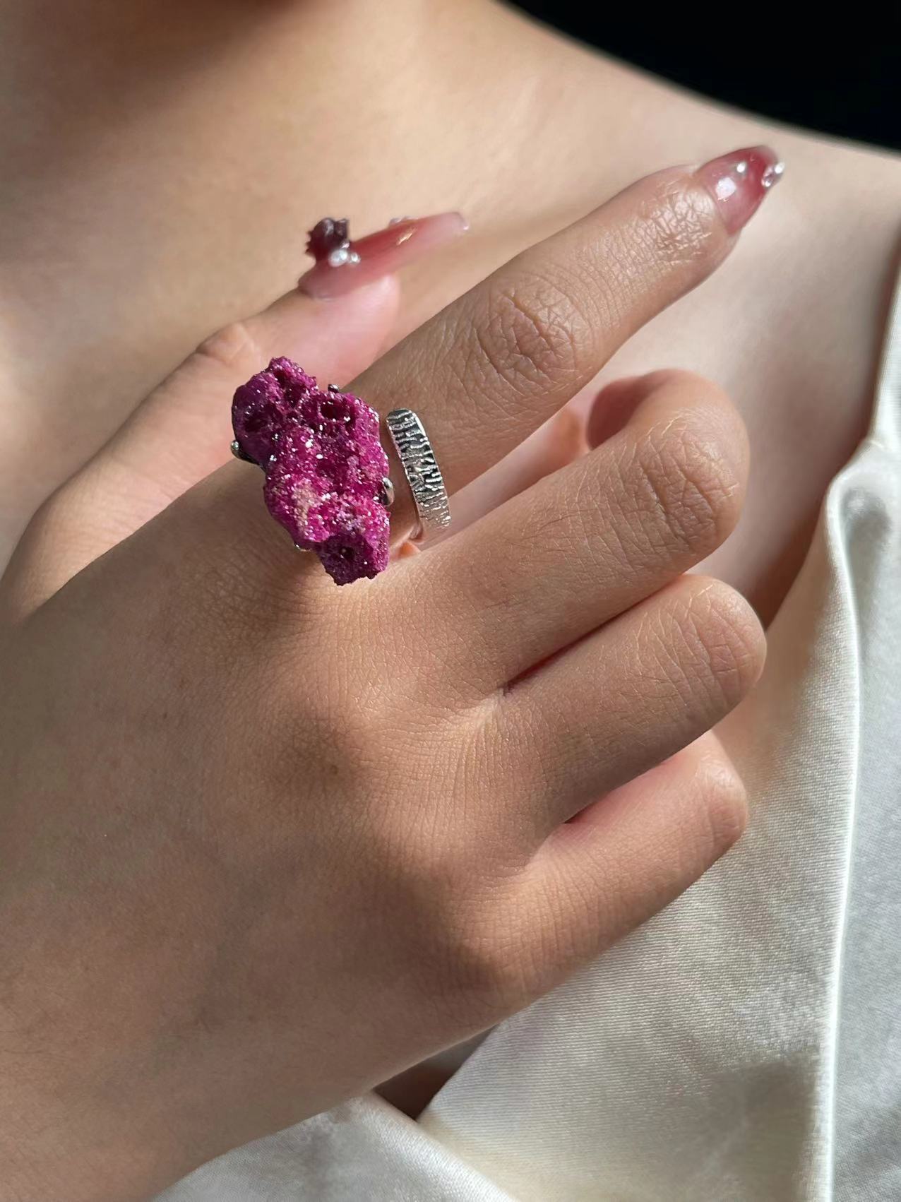 Rubellite Tourmaline Ring