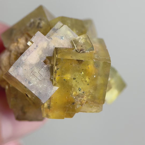 Beijing Honey Fluorite on Matrix Ring video