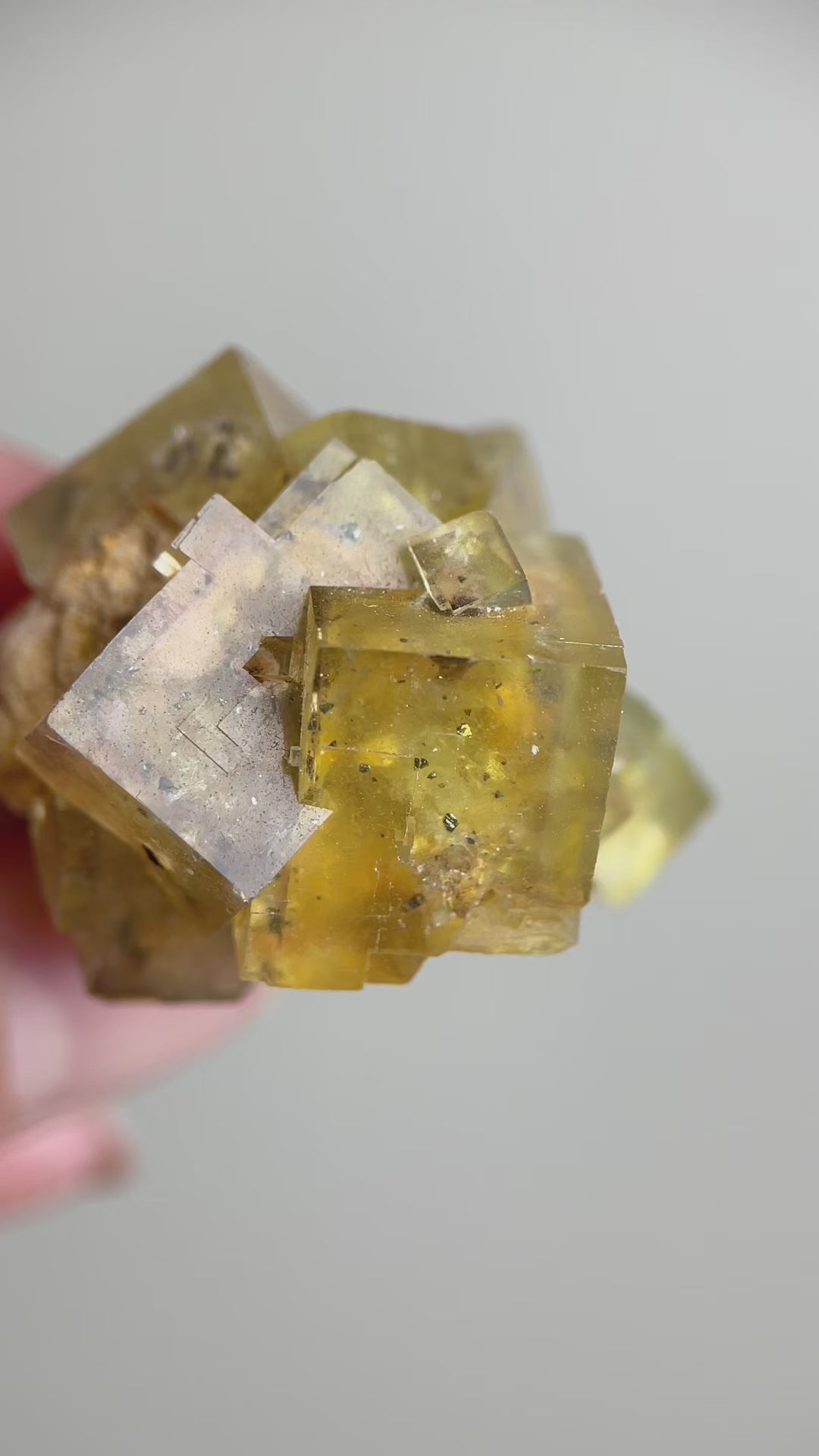 Beijing Honey Fluorite on Matrix Ring video