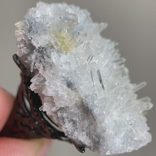 Needle Quartz Cluster Ring video