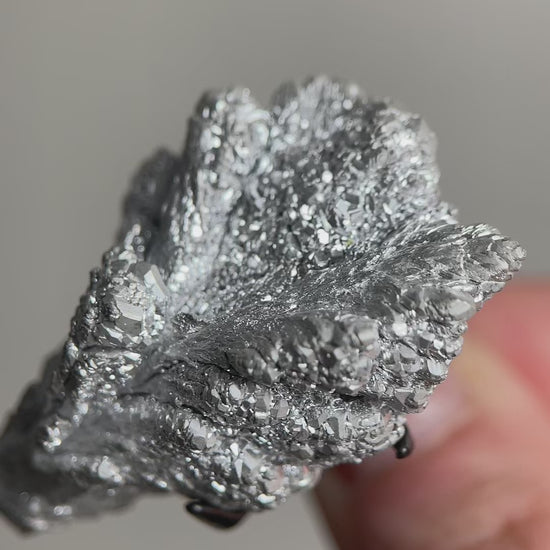 video of magnesium crystal mineral specimen ring 