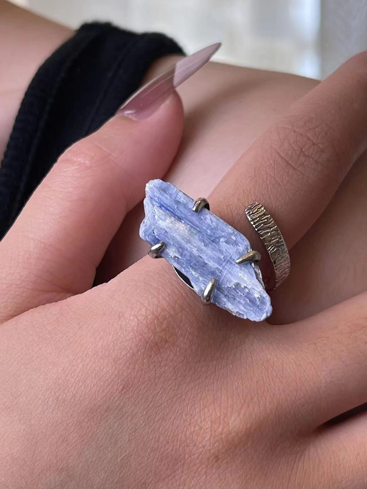 Blue Kyanite Ring