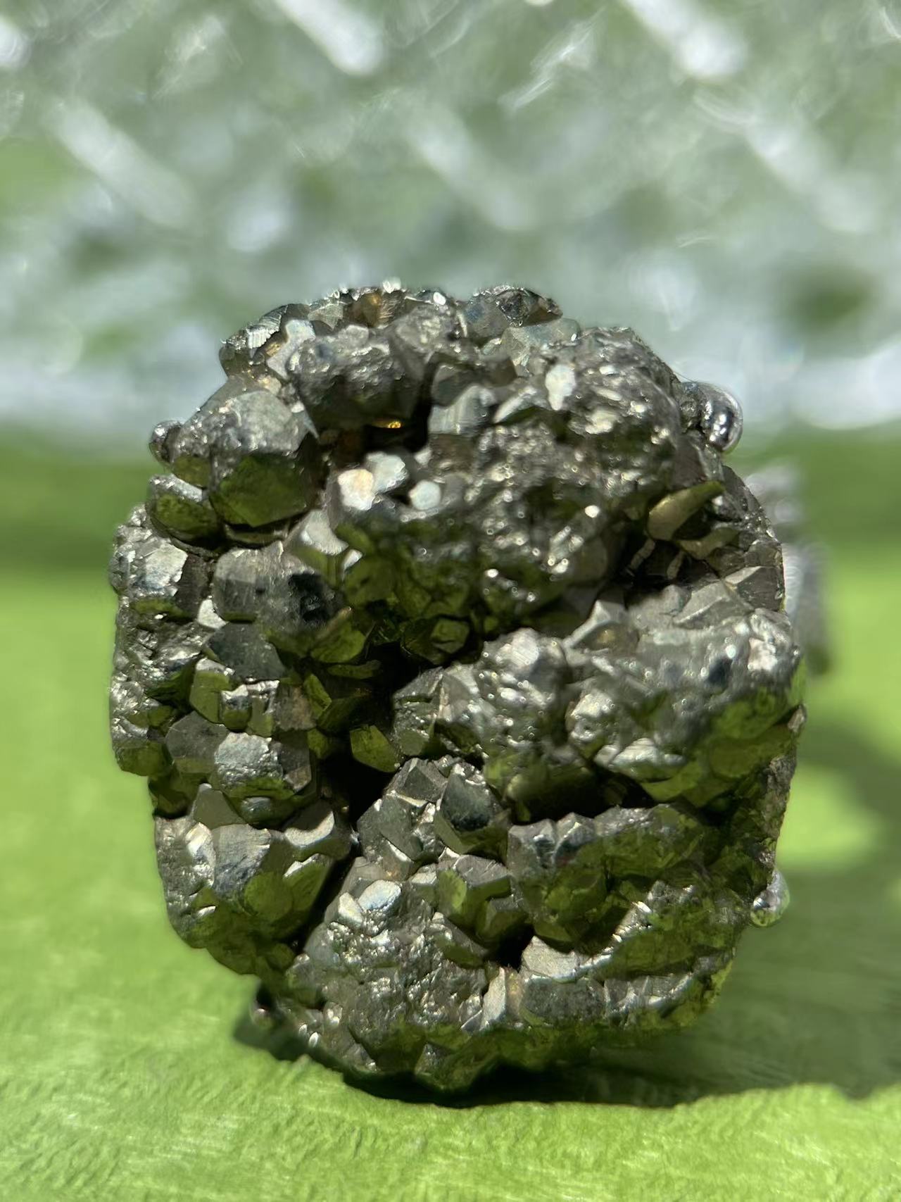 Solar Spark | Raw Chalcopyrite Ring