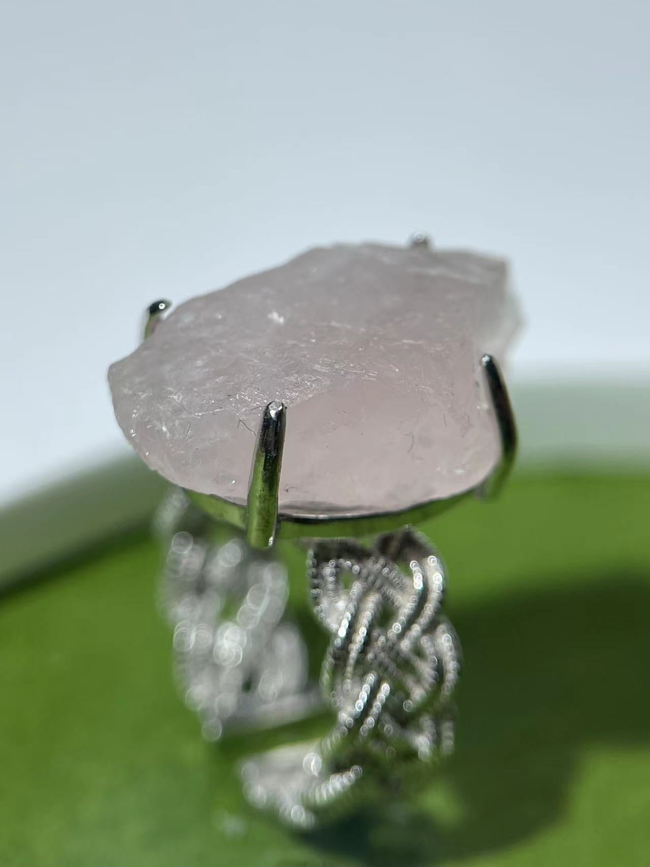 Rose Quartz Ring