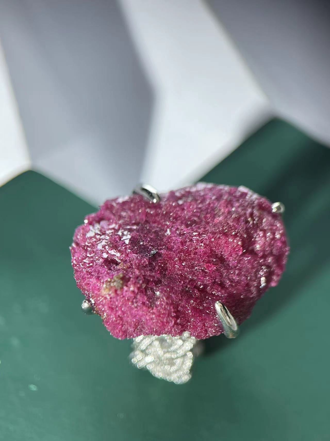 Raw Ruby Ring