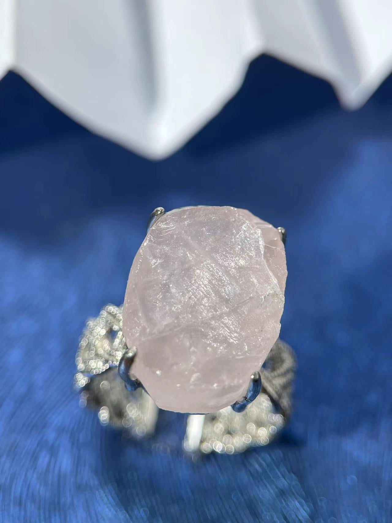 Rose Quartz Ring