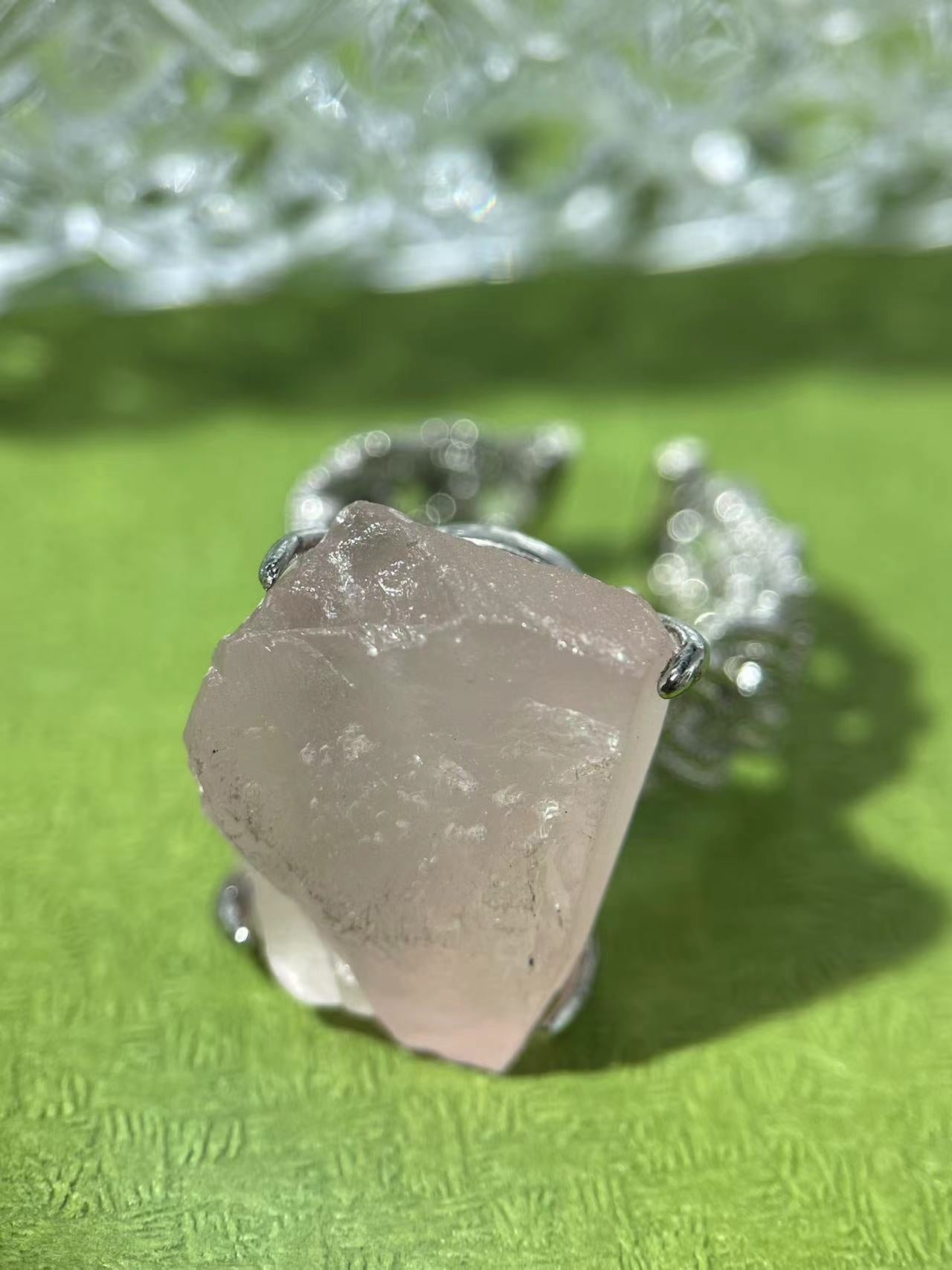 Rose Quartz Ring