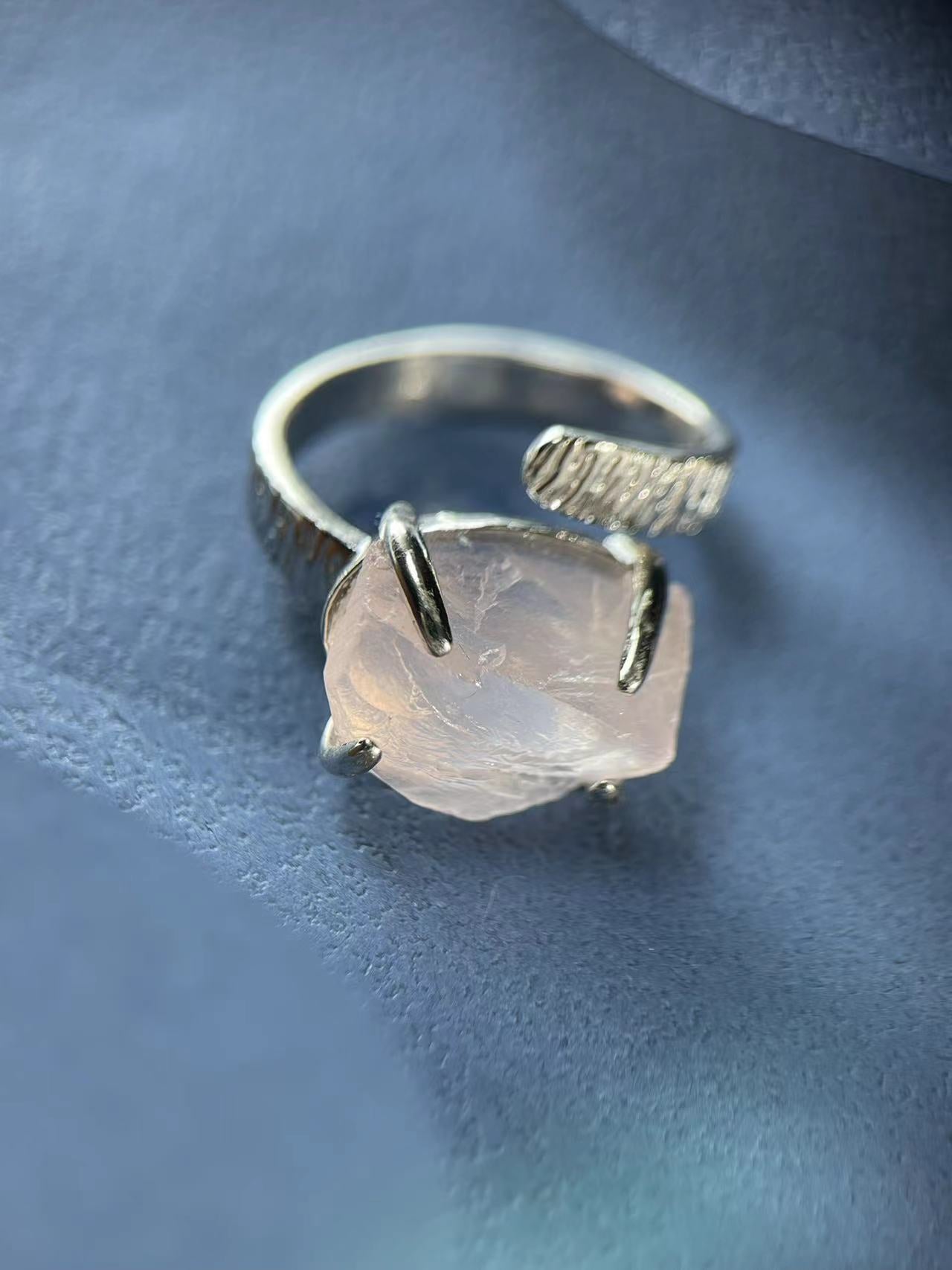 Rose Quartz ring