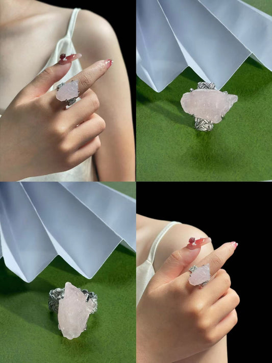 Rose Quartz Ring