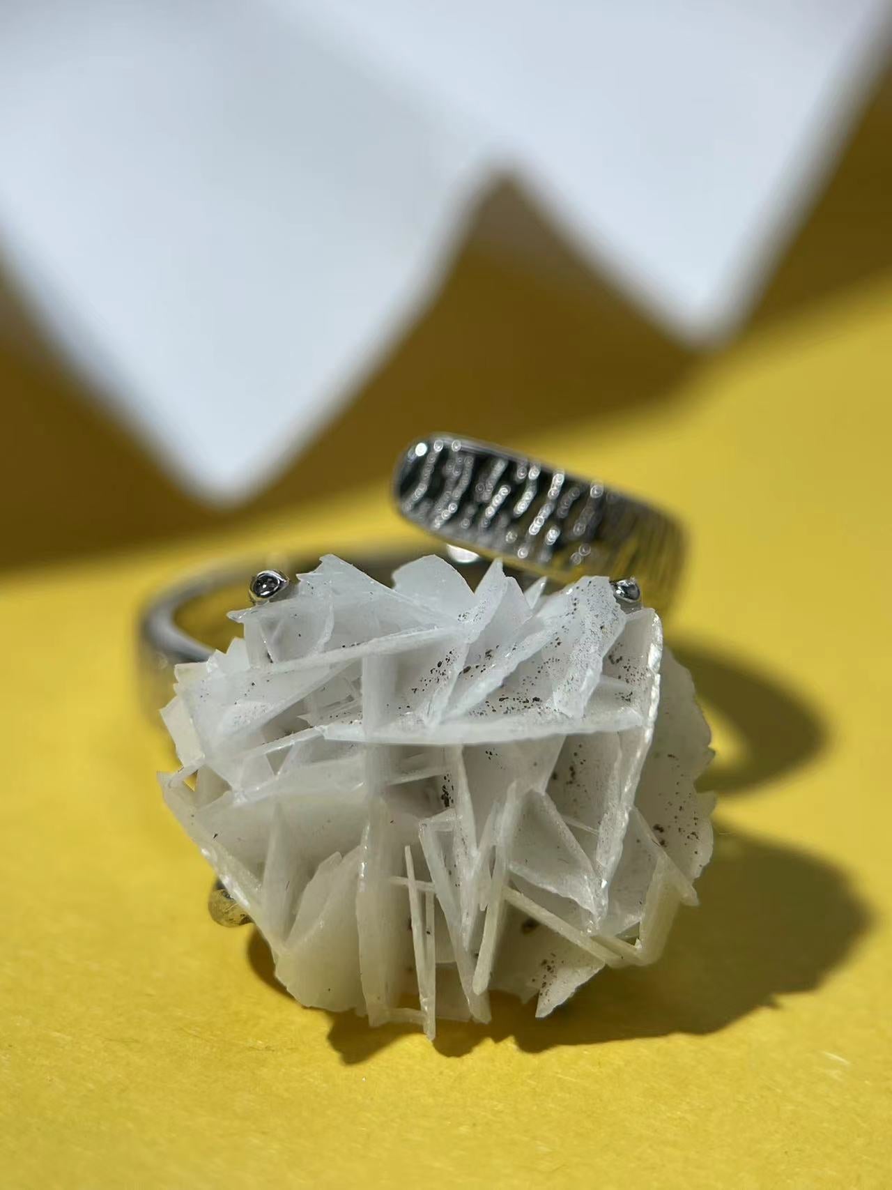 Desert Bloom | Barite Rose Ring