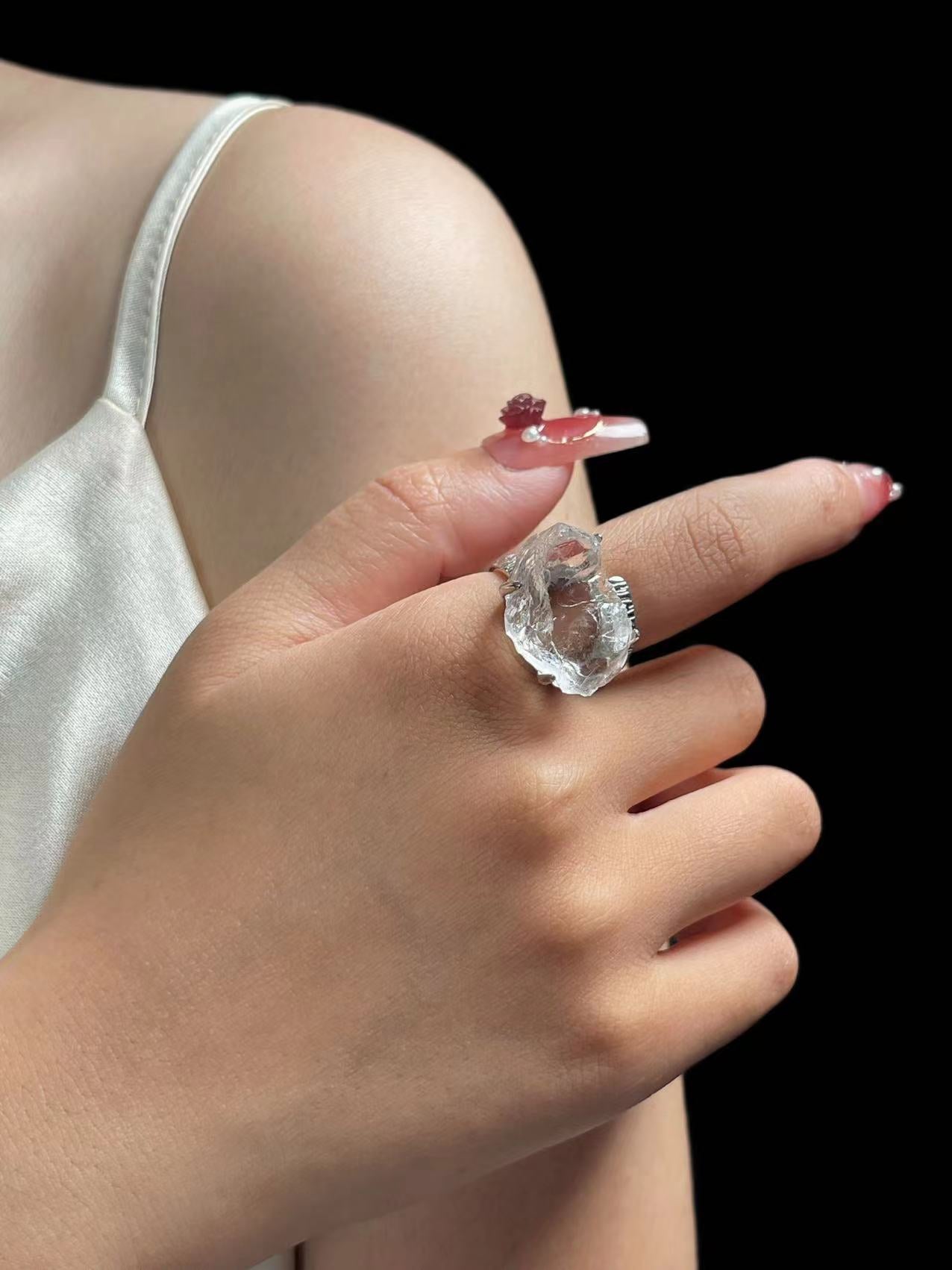 Clear Quartz Ring