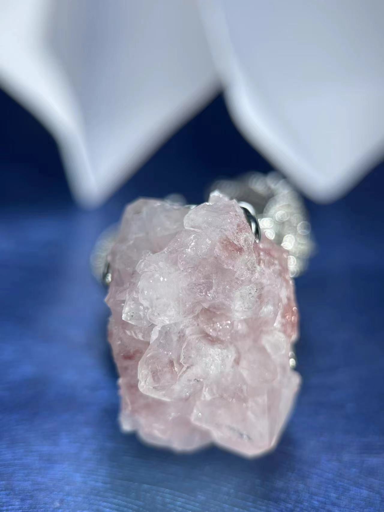Pink Strawberry Quartz Ring