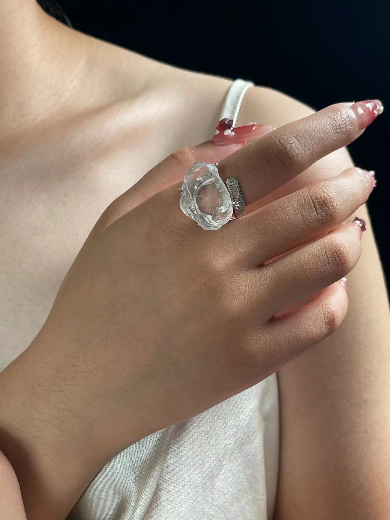 Clear Quartz Ring